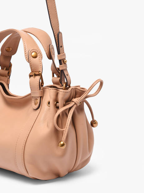 Cross Body Tas Icone Leder Gerard darel Beige icone DDS73410 ander zicht 5