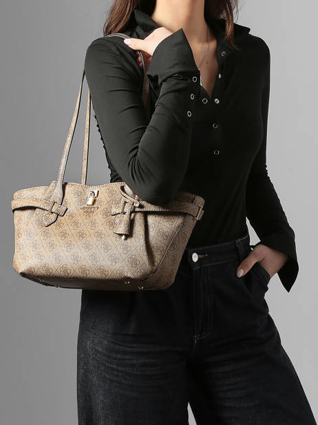 Schoudertas Yesba Guess Bruin yesba SG783308 ander zicht 1