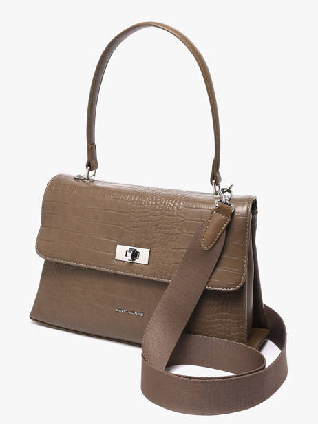 Schoudertas South Africa Polyurethaan David jones Bruin south africa CM8320 ander zicht 1
