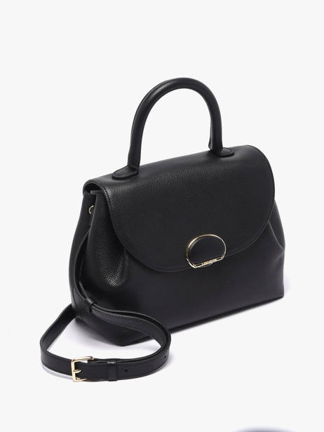 Cross Body Tas Milano Pia Leder Lancaster Zwart milano pia 131 ander zicht 2