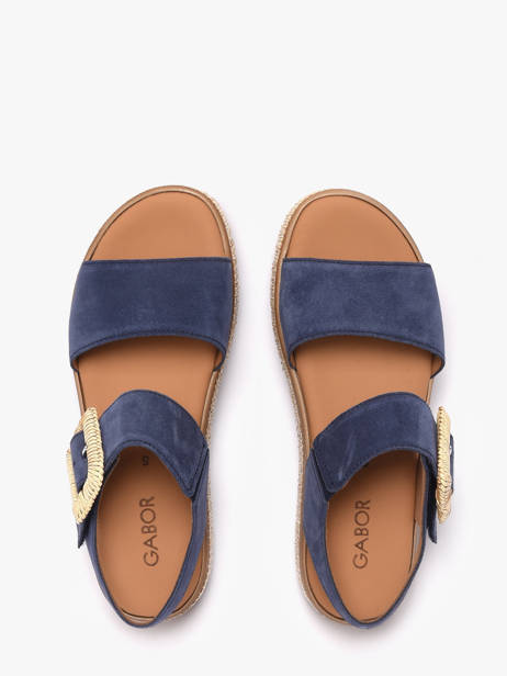 Sandalen Uit Leder Gabor Blauw women 16 ander zicht 3
