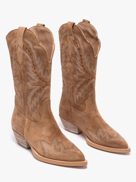 Santiago Laarzen Uit Leder Alpe Bruin women 52171101 ander zicht 1