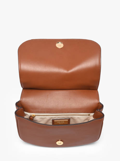 Cross Body Tas Dryden Leder Lauren ralph lauren Bruin dryden 31P06070 ander zicht 3