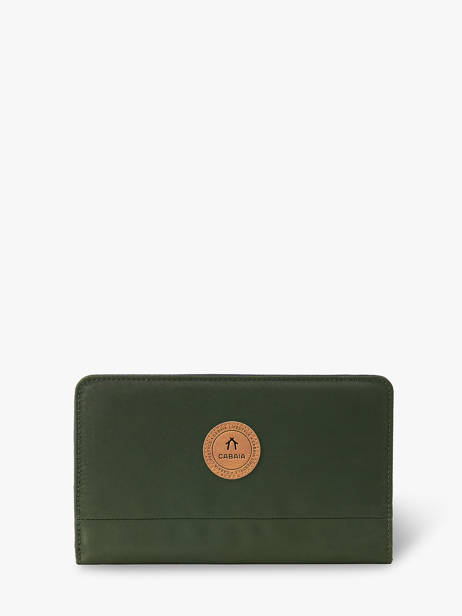 Portefeuille Wallet L Cabaia Groen accessoire L