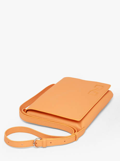 Cross Body Tas Brugge Leder Nathan baume Oranje n city 2 ander zicht 2