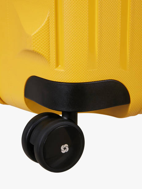 Harde Reiskoffer S'cure Samsonite Geel s'cure 10U001 ander zicht 2