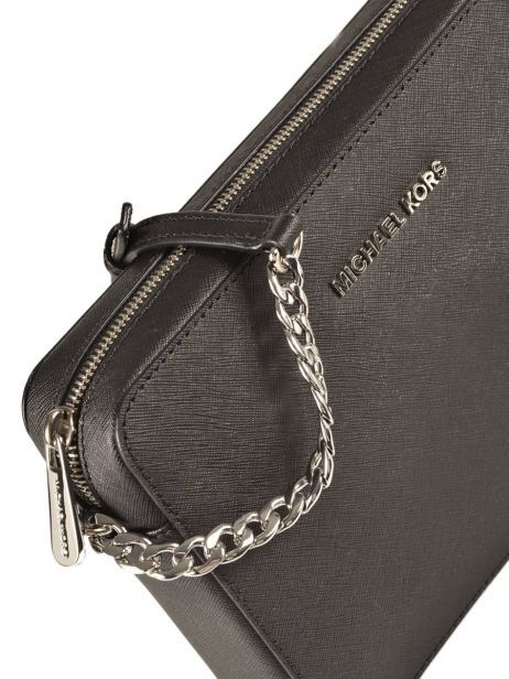 Cross Body Tas Jetset Leder Michael kors Zwart jetset S4STVC3L ander zicht 2