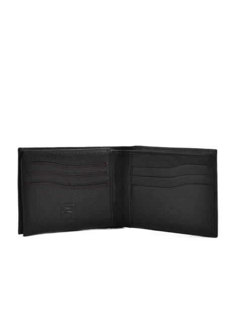 Portefeuille Leder Crinkles Bruin caviar 14074 ander zicht 3