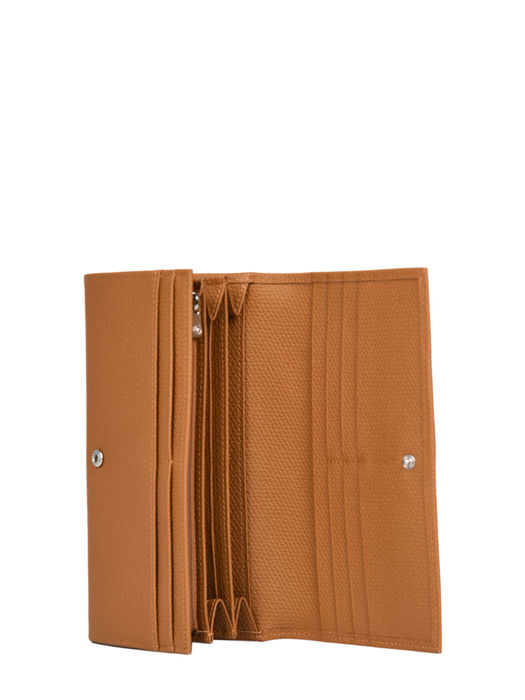 Longchamp Roseau Portefeuille Bruin