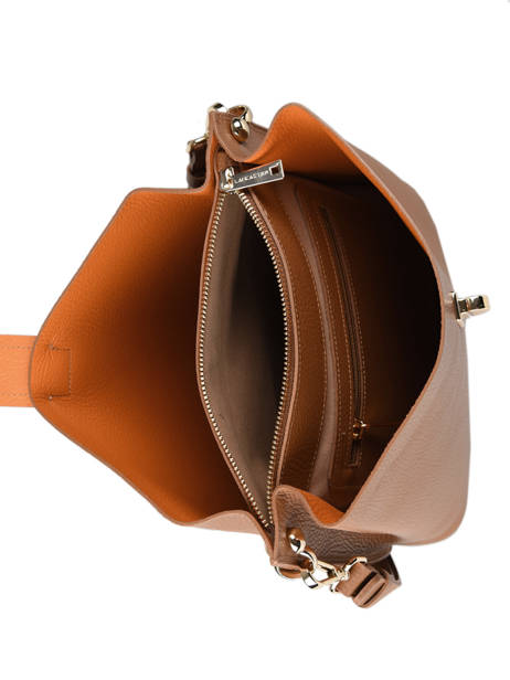 Bucket Bag Foulonne Double Lancaster Bruin foulonne double 44 ander zicht 3