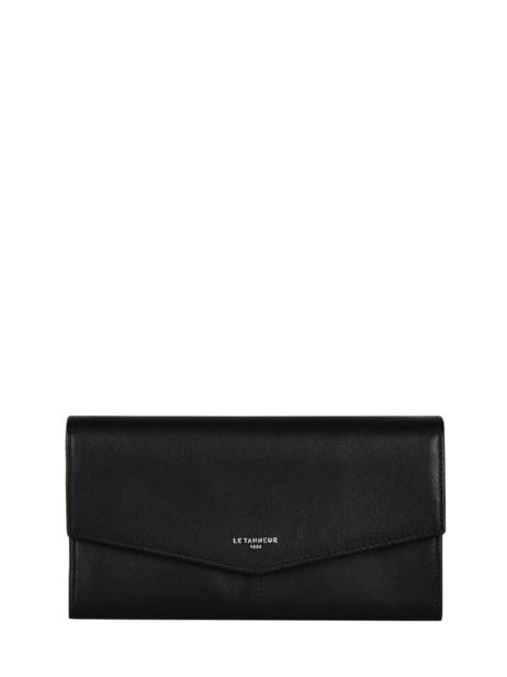Grote Portefeuille Charlotte Leder Le tanneur Zwart charlotte TOTT3302