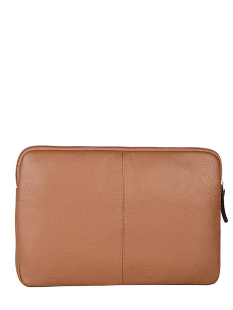 Laptophoes Flandres 13'' Leder Etrier Bruin flandres EFLA8833 ander zicht 2