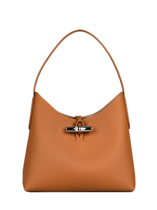 Longchamp Roseau Schoudertas Bruin