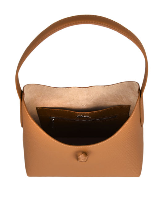 Longchamp Roseau Schoudertas Bruin