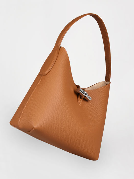 Longchamp Roseau Schoudertas Bruin