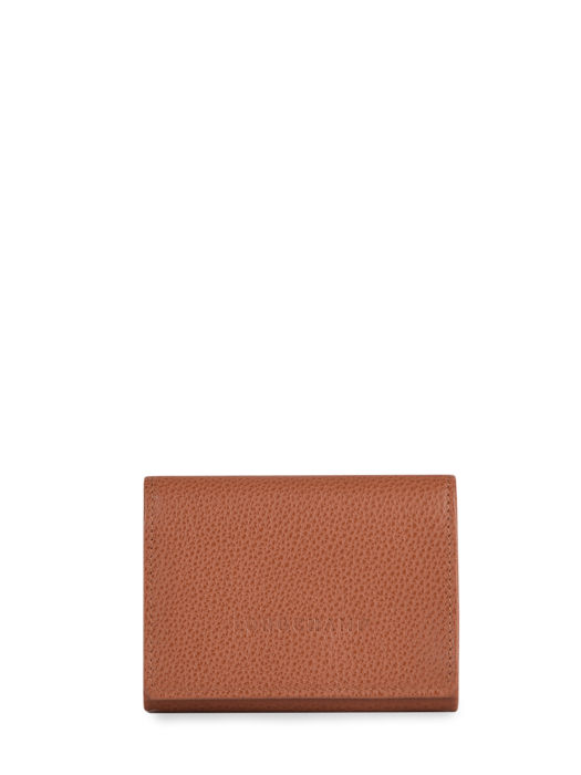 Longchamp Le foulonnÃ© Portemonnee Bruin