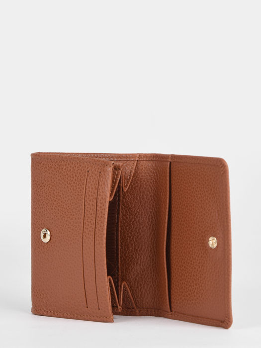 Longchamp Le foulonnÃ© Portemonnee Bruin