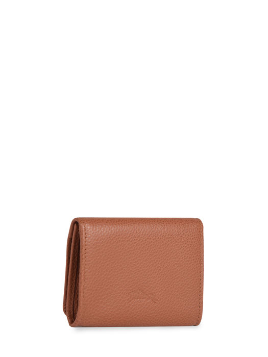 Longchamp Le foulonnÃ© Portemonnee Bruin