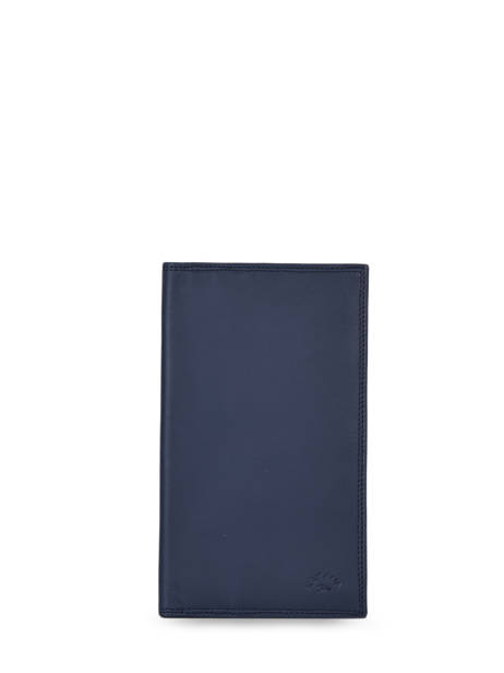 Chequehouder Leder Katana Blauw marina 753008