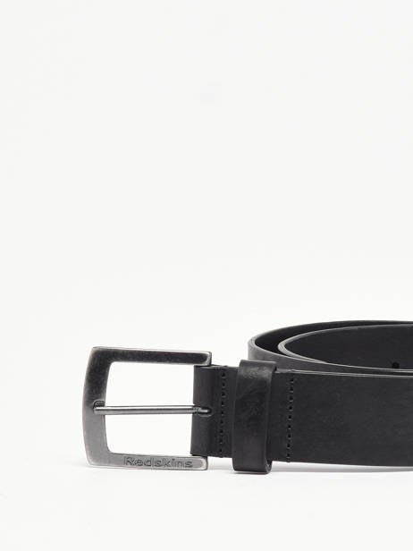 Riem Redskins Zwart belt NACHOS ander zicht 2