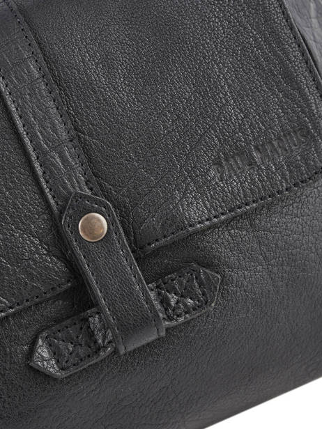 Cross Body Tas Vintage Leder Paul marius Zwart vintage CORNEILL ander zicht 2