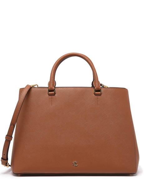 Handtas Hanna 37 Leder Lauren ralph lauren Bruin hanna 31898556