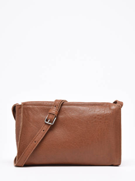 Cross Body Tas Natural Leder Biba Bruin natural CHR3L ander zicht 3