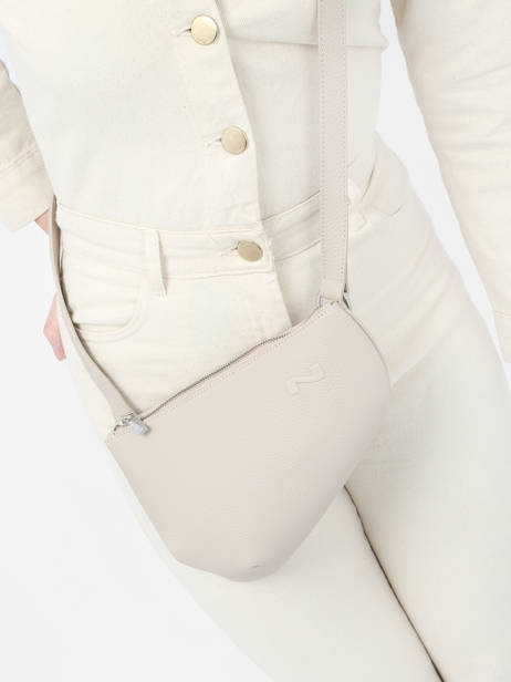 Cross Body Tas City Perle Leder Nathan baume Beige n city N1811000 ander zicht 1