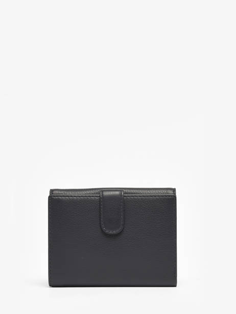 Portefeuille Leder Yves renard Blauw foulonne 29468 ander zicht 4