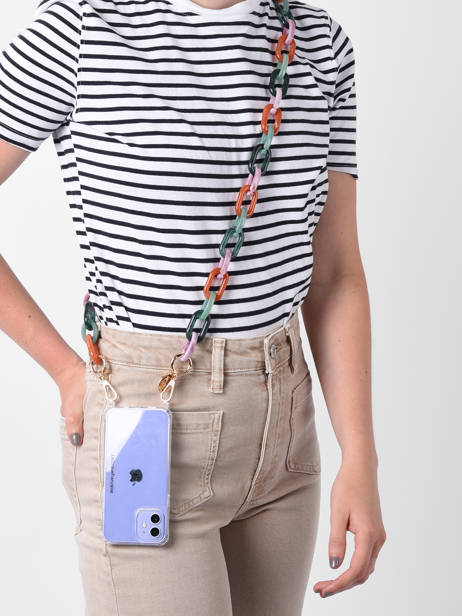 Ketting Voor Telefoonhoesje La coque francaise Veelkleurig chaine LE313075 ander zicht 1