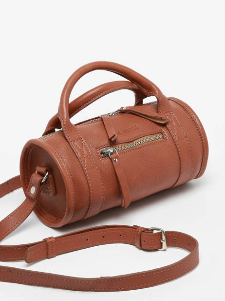 Cross Body Tas Charlie Leder Paul marius Bruin vintage CHARLIE ander zicht 2